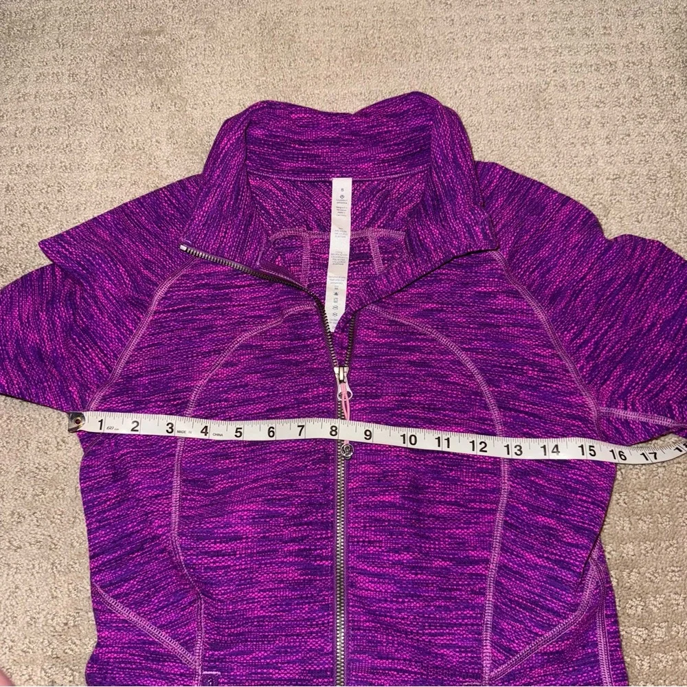 Lululemon Hustle In Your Bustle Jacket Purple Size 8 - Picture 11 of 13